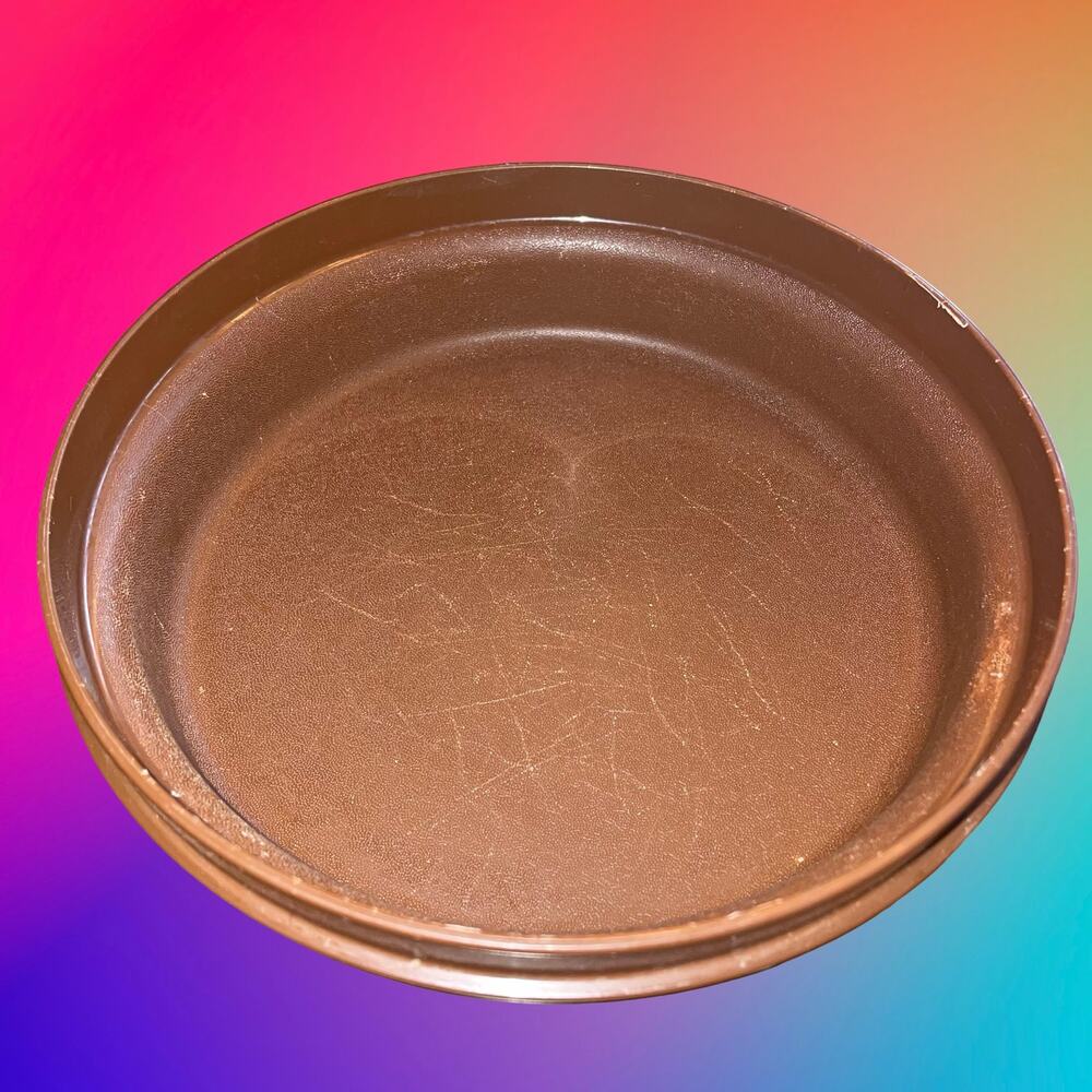 Tupperware 1206 Replacement Bowl Only No Lid 7" Round Brown Seal-N-Serve VTG USA